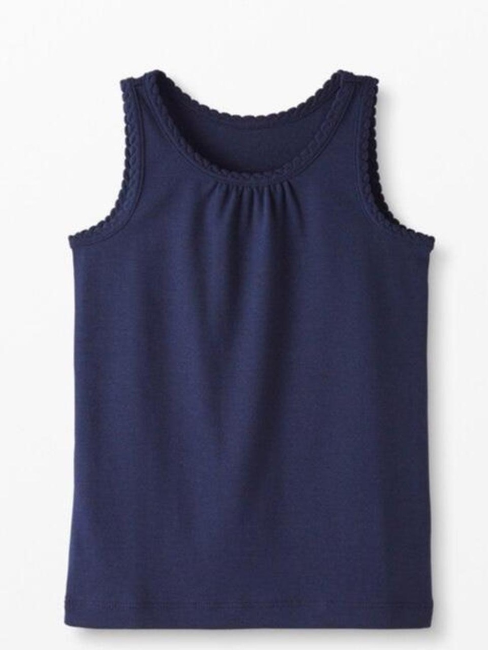 Hanna Andersson Bright Basics Pima Cotton Tank Top Navy US 5